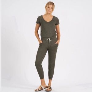 Vuori Women's Olive Jumpsuit